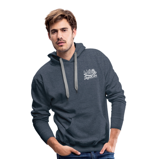 Men’s Premium Hoodie Aquacare - heather denim