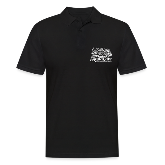 Men's Polo Shirt aquacare - black