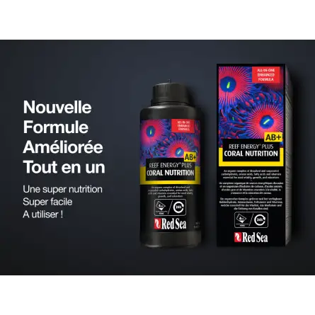 Red Sea - Reef Energy Plus - 1L - Complément nutritif pour coraux