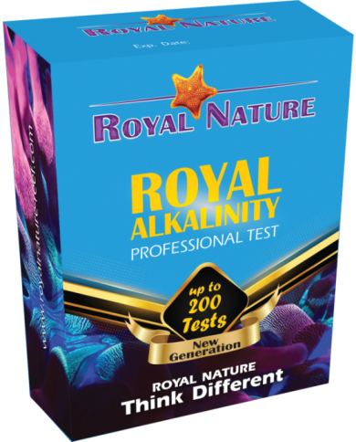 ROYAL NATURE - Alkalinity professional test - 200 mesures