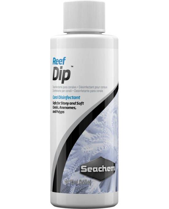 SEACHEM - Reef Dip 100ml - Désinfectant pour coraux