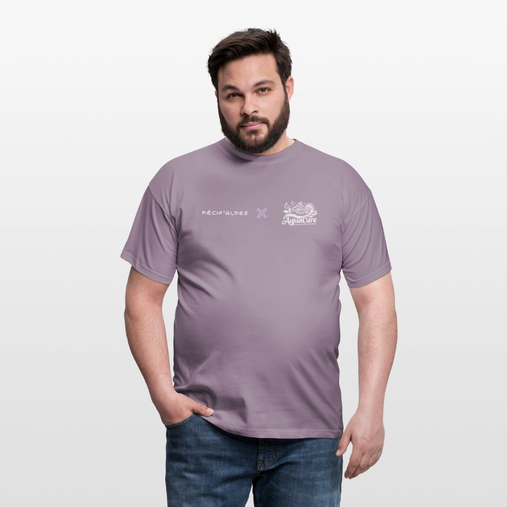 Aquacare x RECIF'ALPES men - mauve gris 