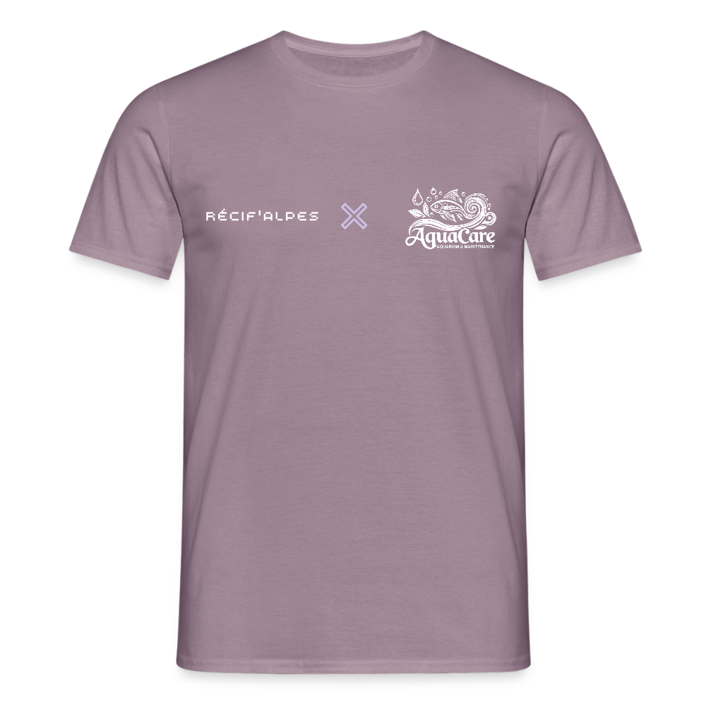 Aquacare x RECIF'ALPES men - mauve gris 