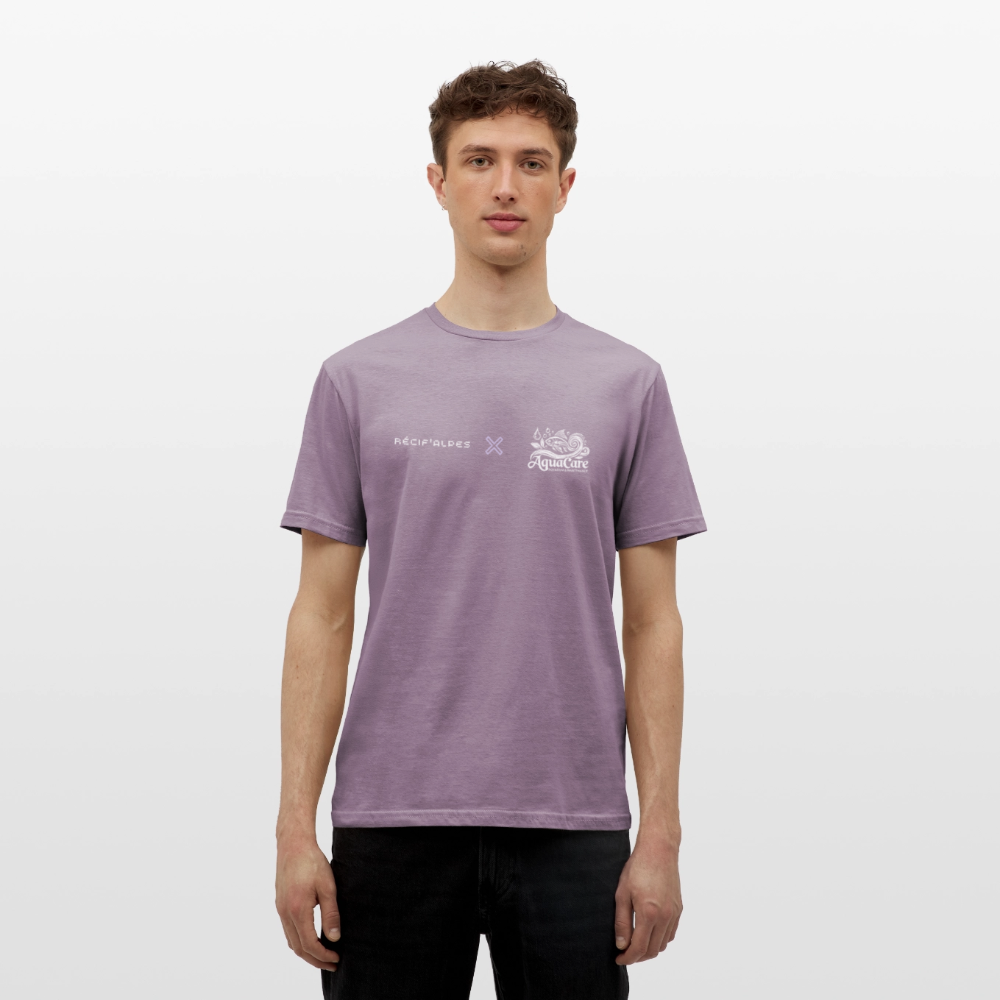 Aquacare x RECIF'ALPES men - mauve gris 
