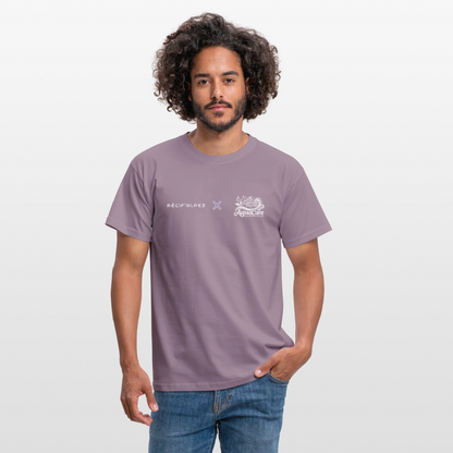 Aquacare x RECIF'ALPES men - mauve gris 