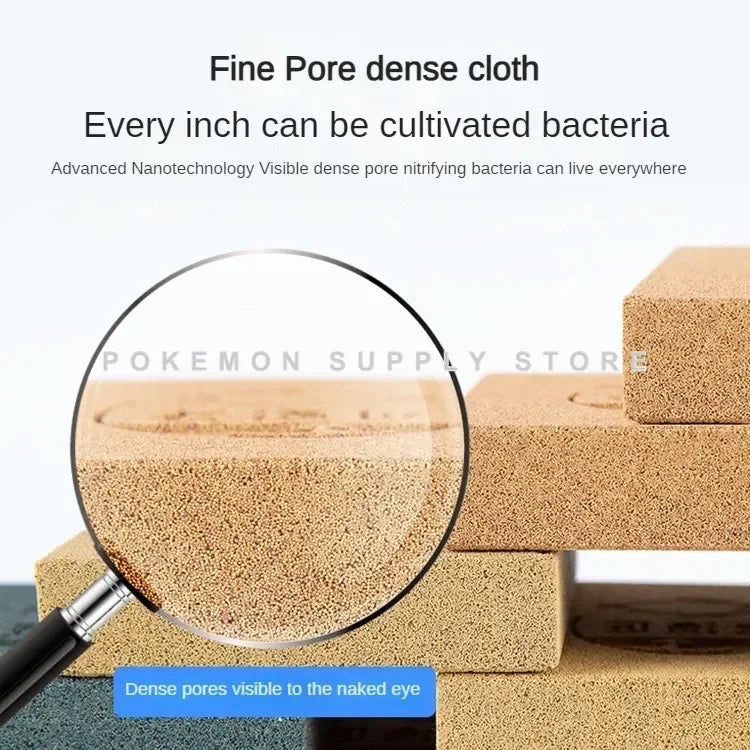 Aquarium Bacterial House Filter Material Quartz Water Purification Filter Material Rapid Cultivation of Bacteria  Square Bricks