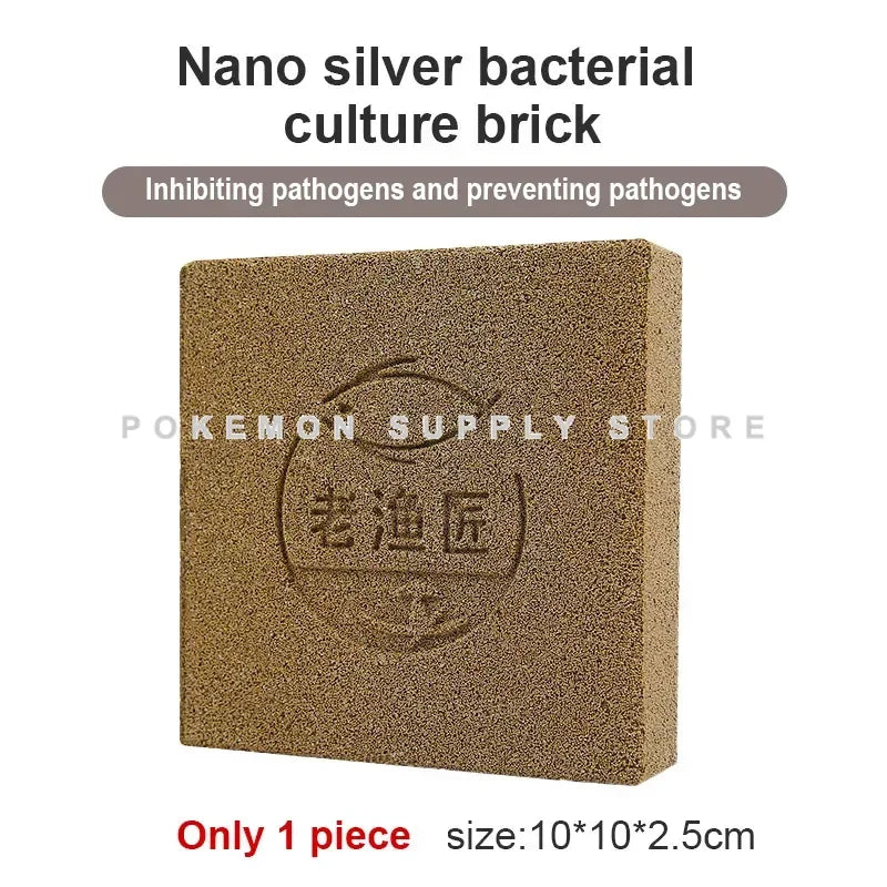 Aquarium Bacterial House Filter Material Quartz Water Purification Filter Material Rapid Cultivation of Bacteria  Square Bricks