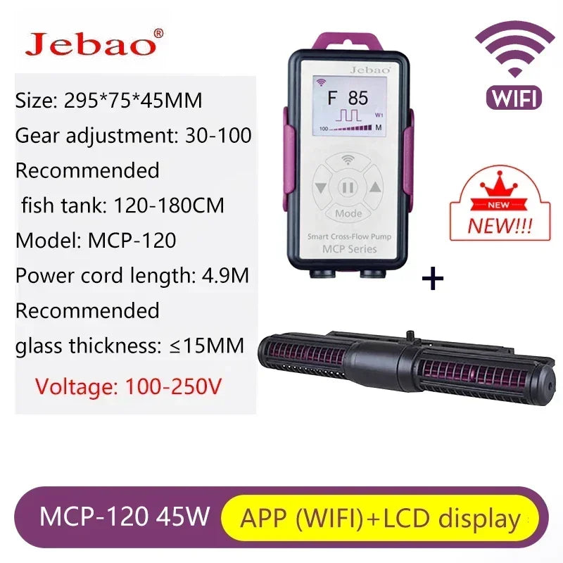 Jebao Jecod Marine Aquarium Wave Maker Cross Flow Wave Pump MCP-70 MCP-90 MCP-120 MCP-150 MCP-180 SCP 70 90 120 150 180