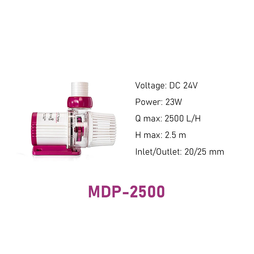 Jebao MDP-2500 MDP-3500 WiFi App Control DC Aquarium Water Circulation Return Pump for Saltwater Freshwater Fish Reef Tank