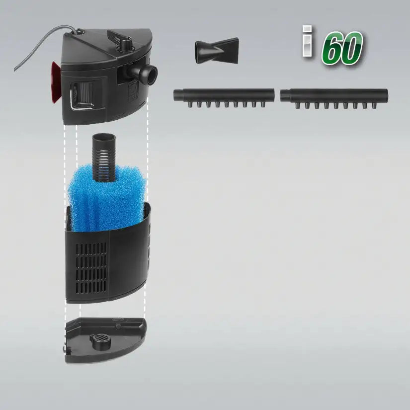 JBL - Filtre CristalProfi i60 greenline - Pour aquarium de jusqu'à 80l