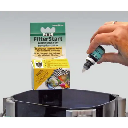 JBL FilterStart 10ml - Bactéries pour filtres neufs ou nettoyés d'aquarium