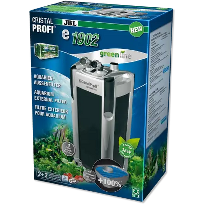JBL - Filtre CristalProfi e1902 greenline - Filtre extérieur pour aquariums de 200 à 800 litres