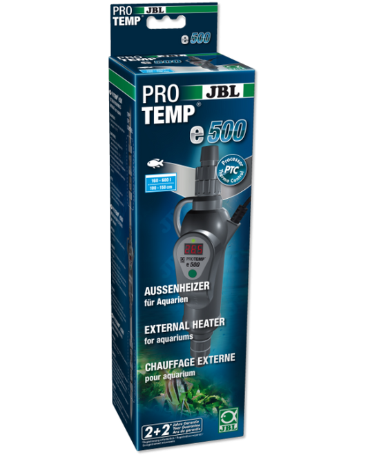 JBL - ProTemp e500 - Chauffage externe pour aquarium - 500w