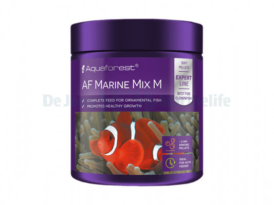 AQUAFOREST - AF Marine Mix M - 120g - Nourriture pour poissons carnivores