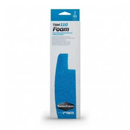 Seachem - Mousse pour filtre Tidal 110- 2pcs