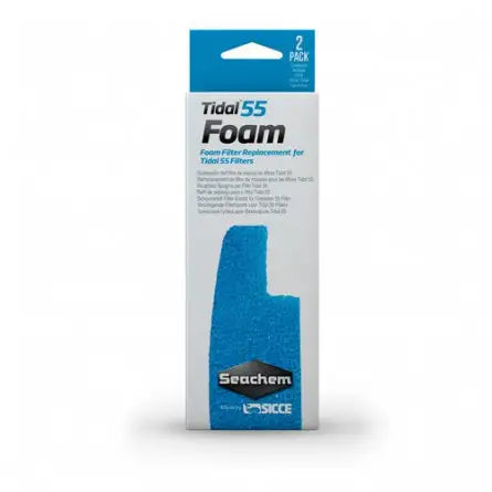 Seachem - Mousse pour filtre Tidal 55 - 2pcs